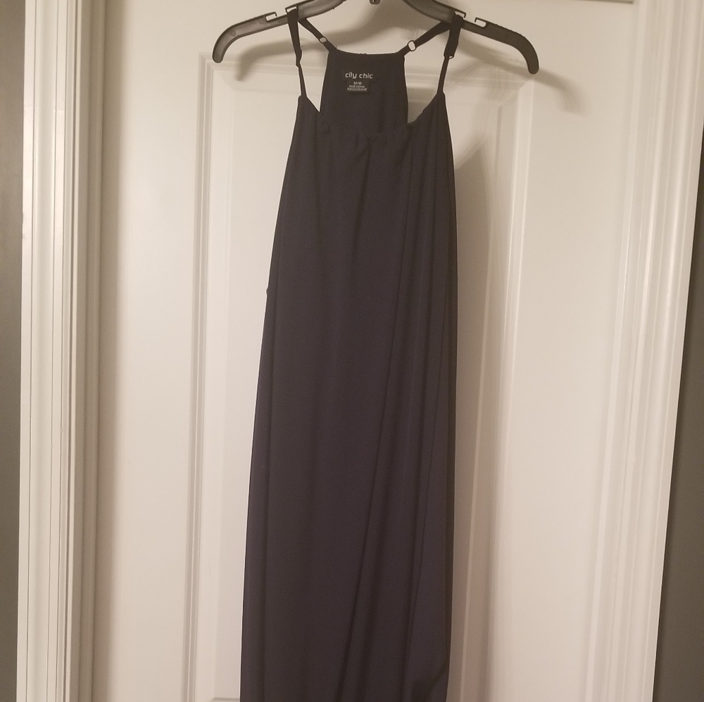 Navy blue dress
